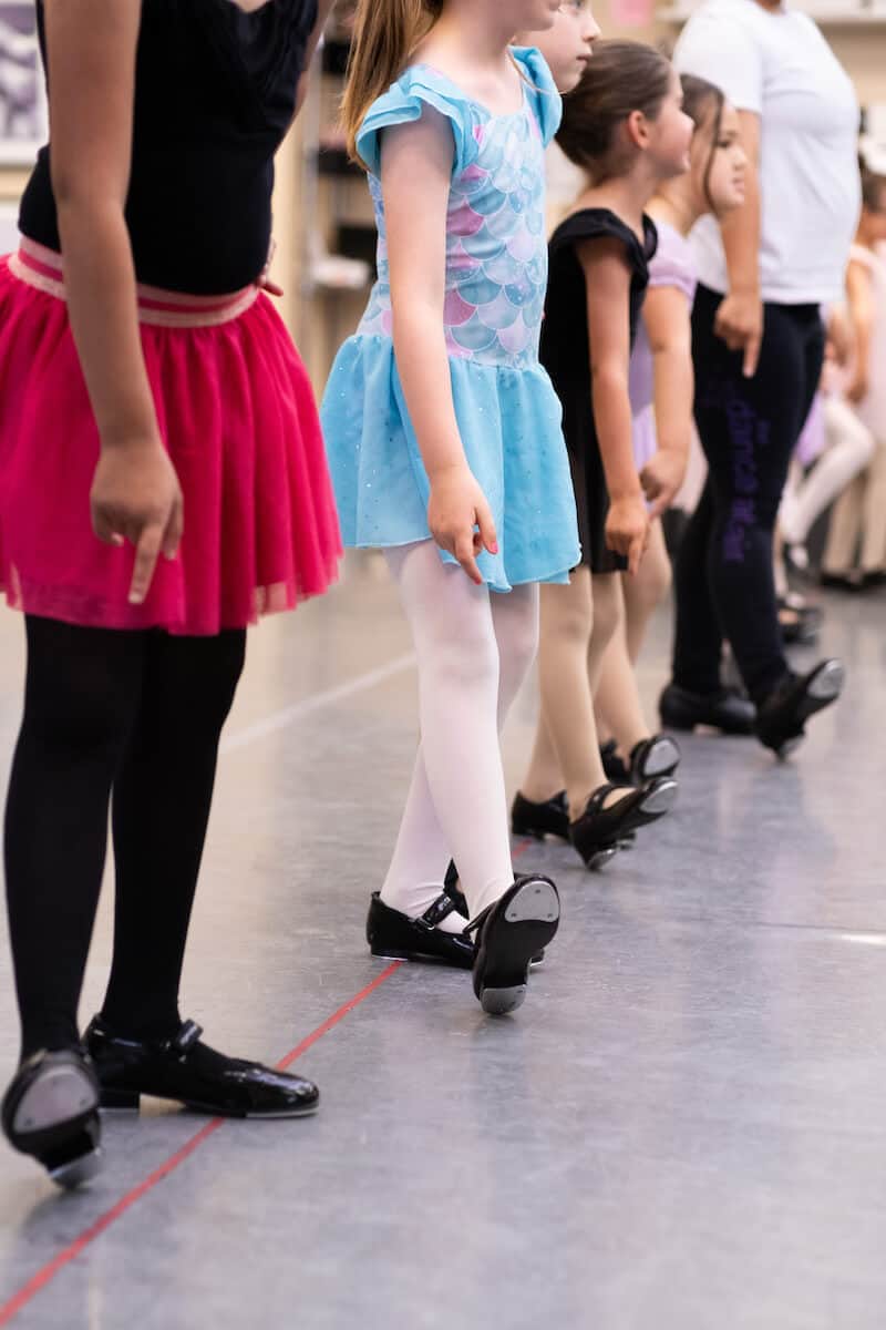 children tap dancing at The Dance Affair in San Jose children tap dancing at The Dance Affair in San Jose