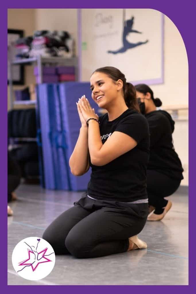 Dance Teacher in the Dance Studio Dance Teacher in the Dance Studio