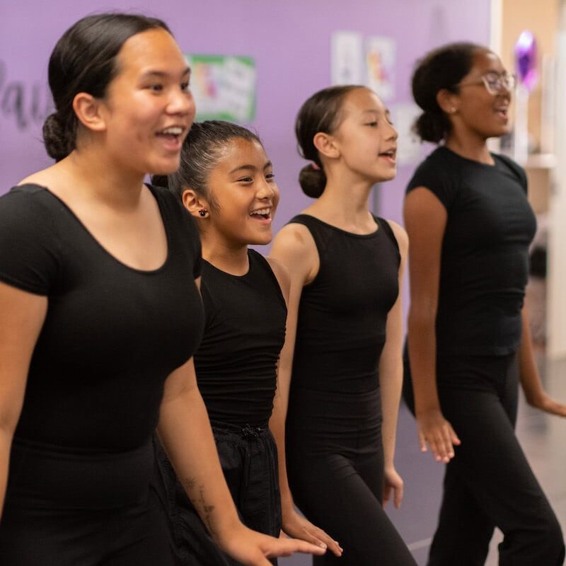 Musical Theater Students Singing Musical Theater Students Singing